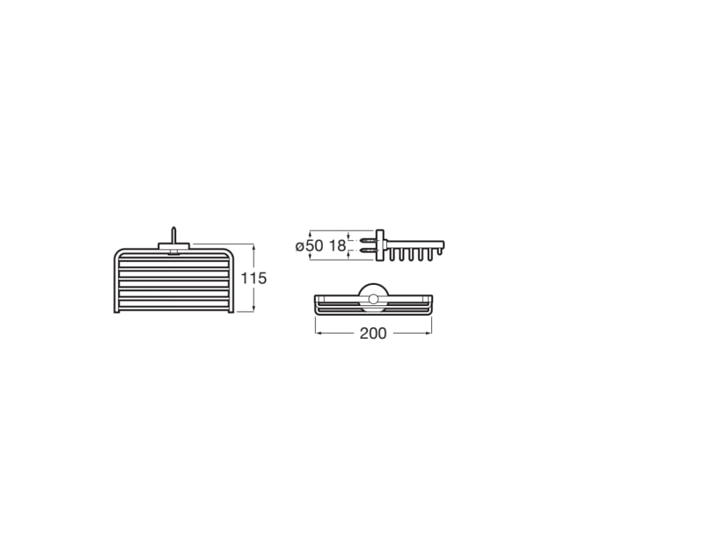 Roca - Contenedor Compas 200 mm A817694C00 - BricoandPool
