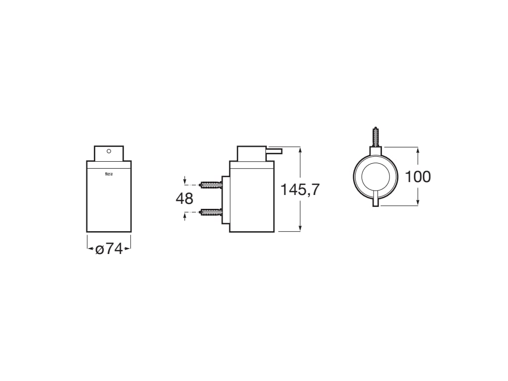 Roca - Dosificador de pared Hotels Round Cromado A817596C00 - BricoandPool