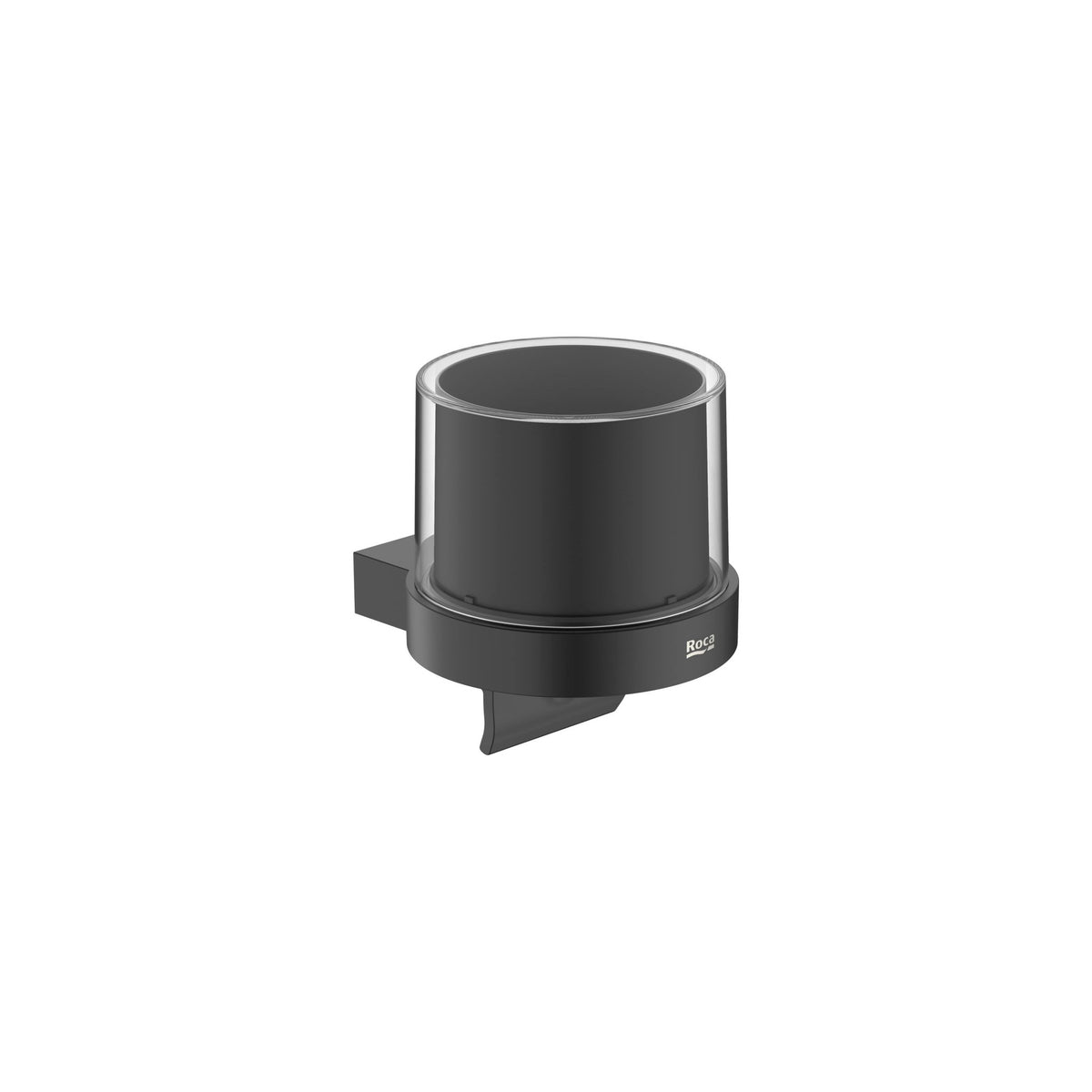 Roca - Doseador de parede Hotels Round Preto Mate A817590C40 - BricoandPool