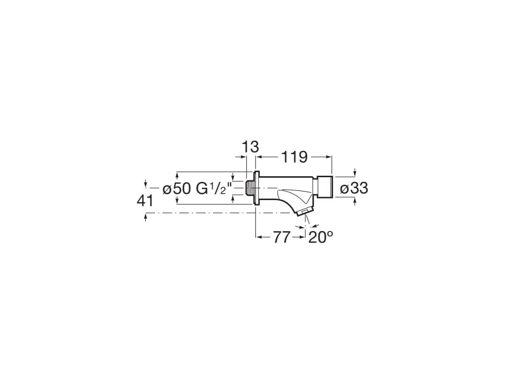 Roca - Grifo temporizado exterior para lavabo con pulsador Instant A5A7877C00 - BricoandPool