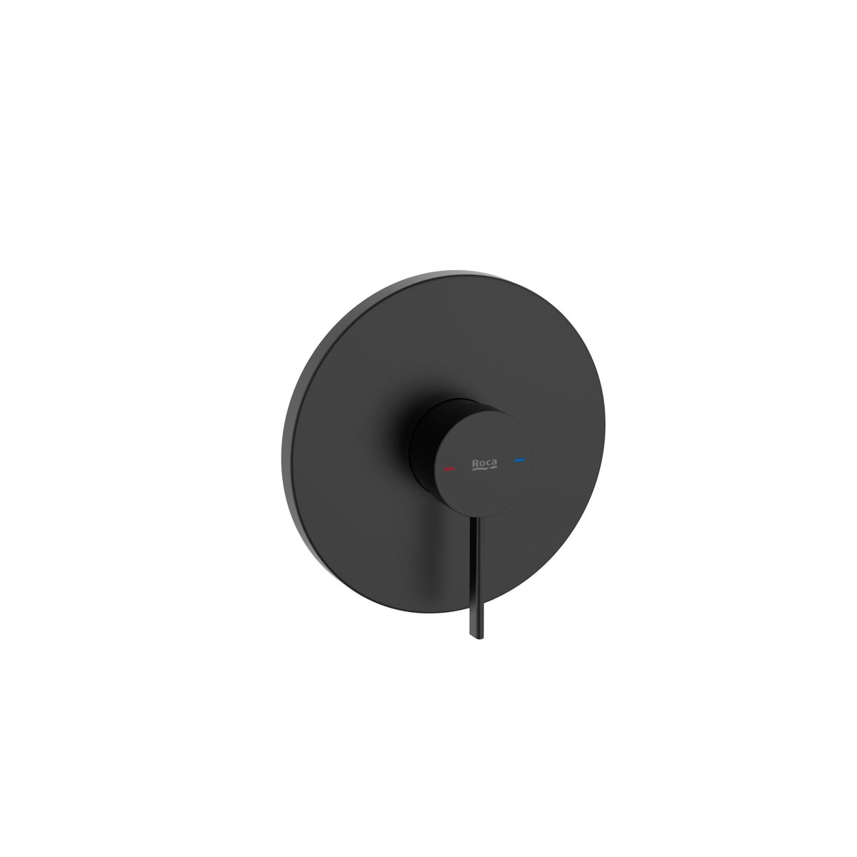 Roca - Mezclador monomando empotrable para ducha Ona Negro Mate A5A2B9ENB0. A completar con RocaBox A5A2B9ENB0 - BricoandPool