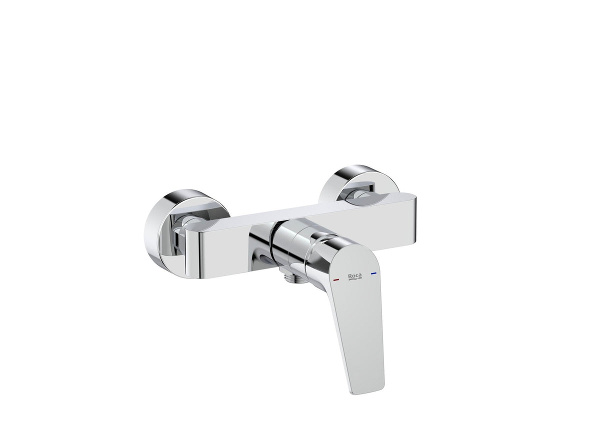 Roca - Mezclador monomando exterior para ducha Atlas A5A2190C00 - BricoandPool