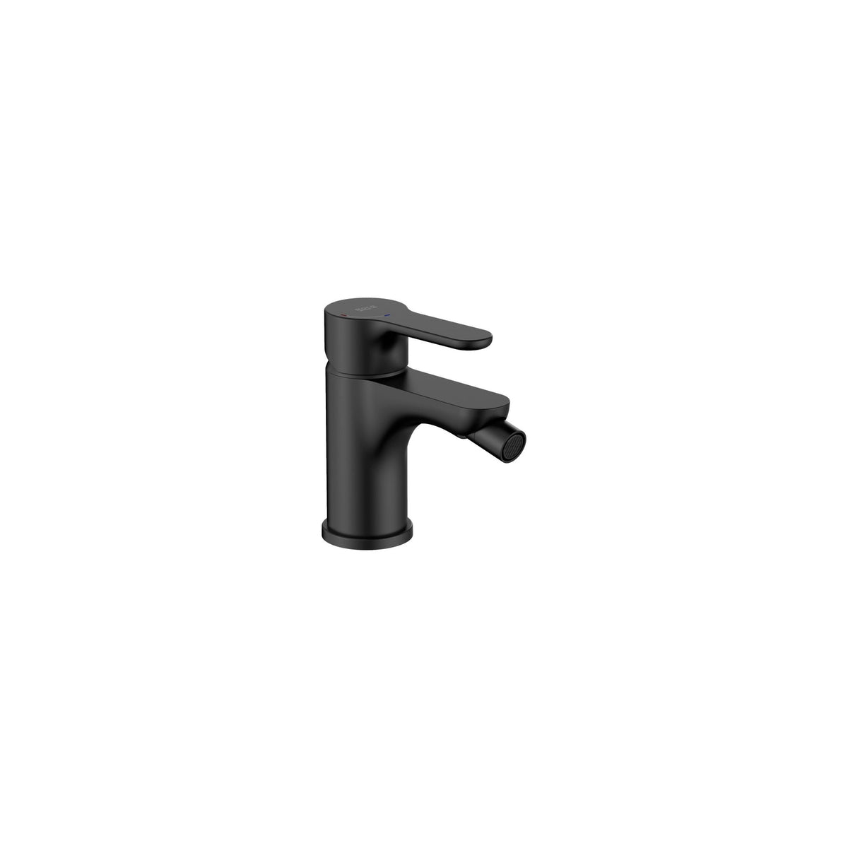 Roca - Mezclador monomando para bidé con cuerpo liso L20 Negro Mate A5A6C09NB0 - BricoandPool