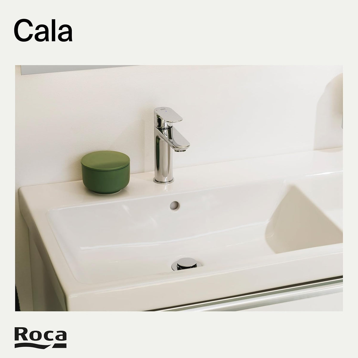 Roca - Miscelatore monocomando per lavabo Cala A5A326EC00 - BricoandPool