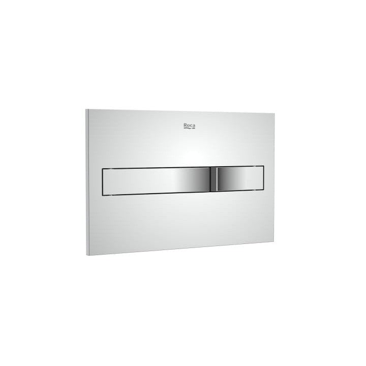 Roca - PL2 DUAL (ONE) - Placa de accionamiento con descarga dual Slendra A890196001 - BricoandPool