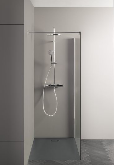 Roca - Plato de ducha Cratos extraplano de SENCERAMIC® Blanco Mate - BricoandPool