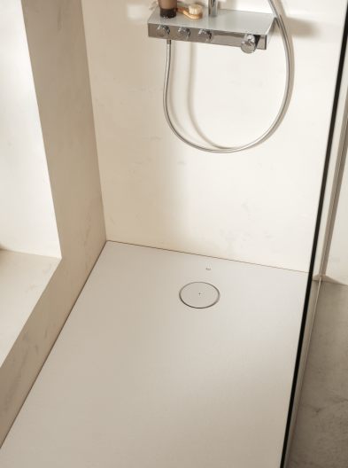 Roca - Plato de ducha Cratos extraplano de SENCERAMIC® Blanco Mate - BricoandPool
