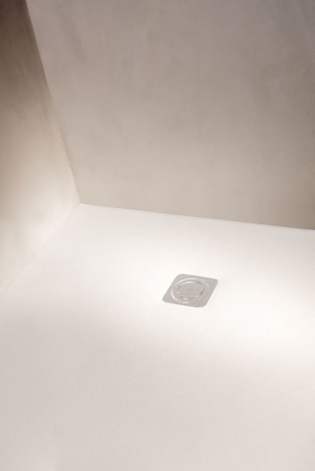 Roca - Plato de ducha Terran extraplano de STONEX® Perla - BricoandPool