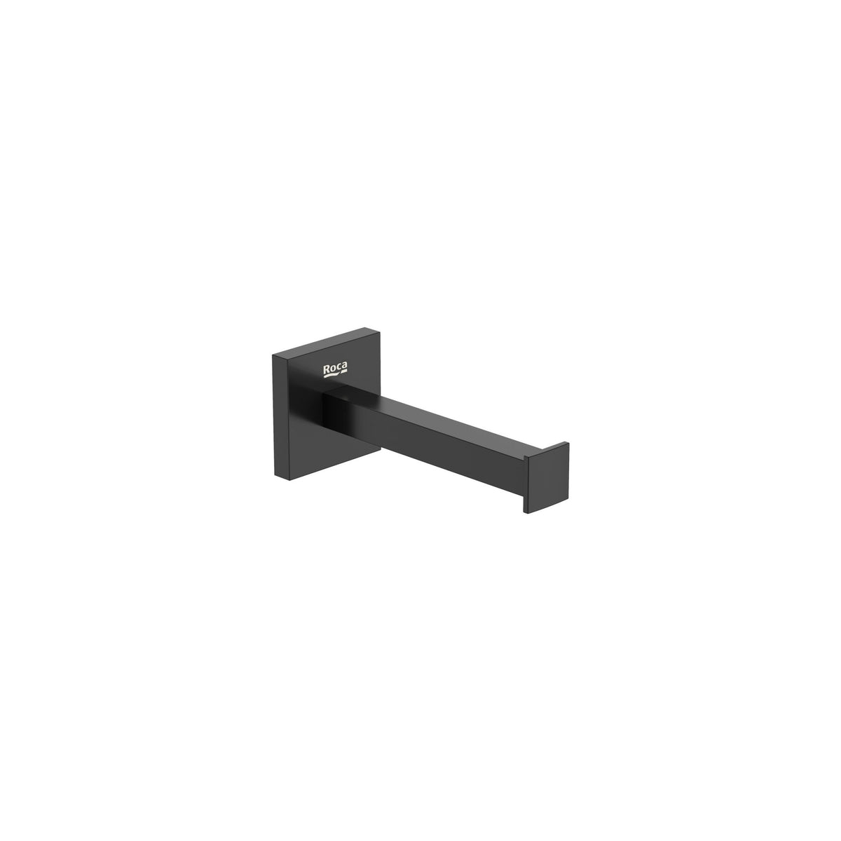 Roca - Portarrollo de reserva Hotels Square Negro Mate A817615C40 - BricoandPool