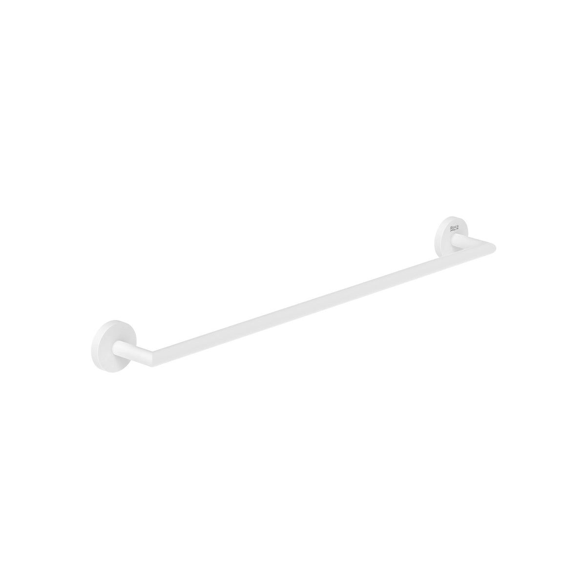 Roca - Toallero Hotels Round 600 mm Blanco Mate A817574B00 - BricoandPool
