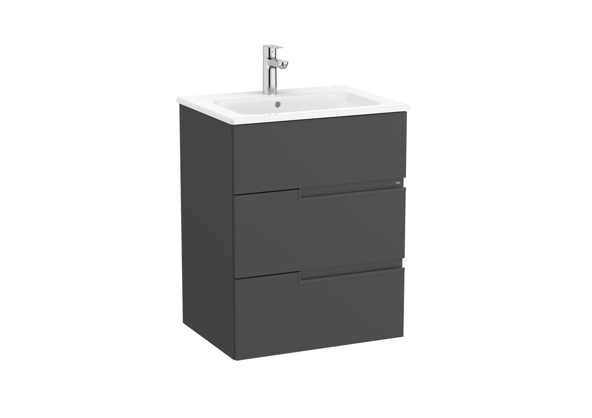 Roca - Victoria - N Mueble base Unik de tres cajones y lavabo - BricoandPool