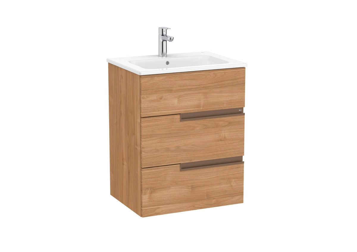 Roca - Victoria - N Mueble base Unik de tres cajones y lavabo - BricoandPool