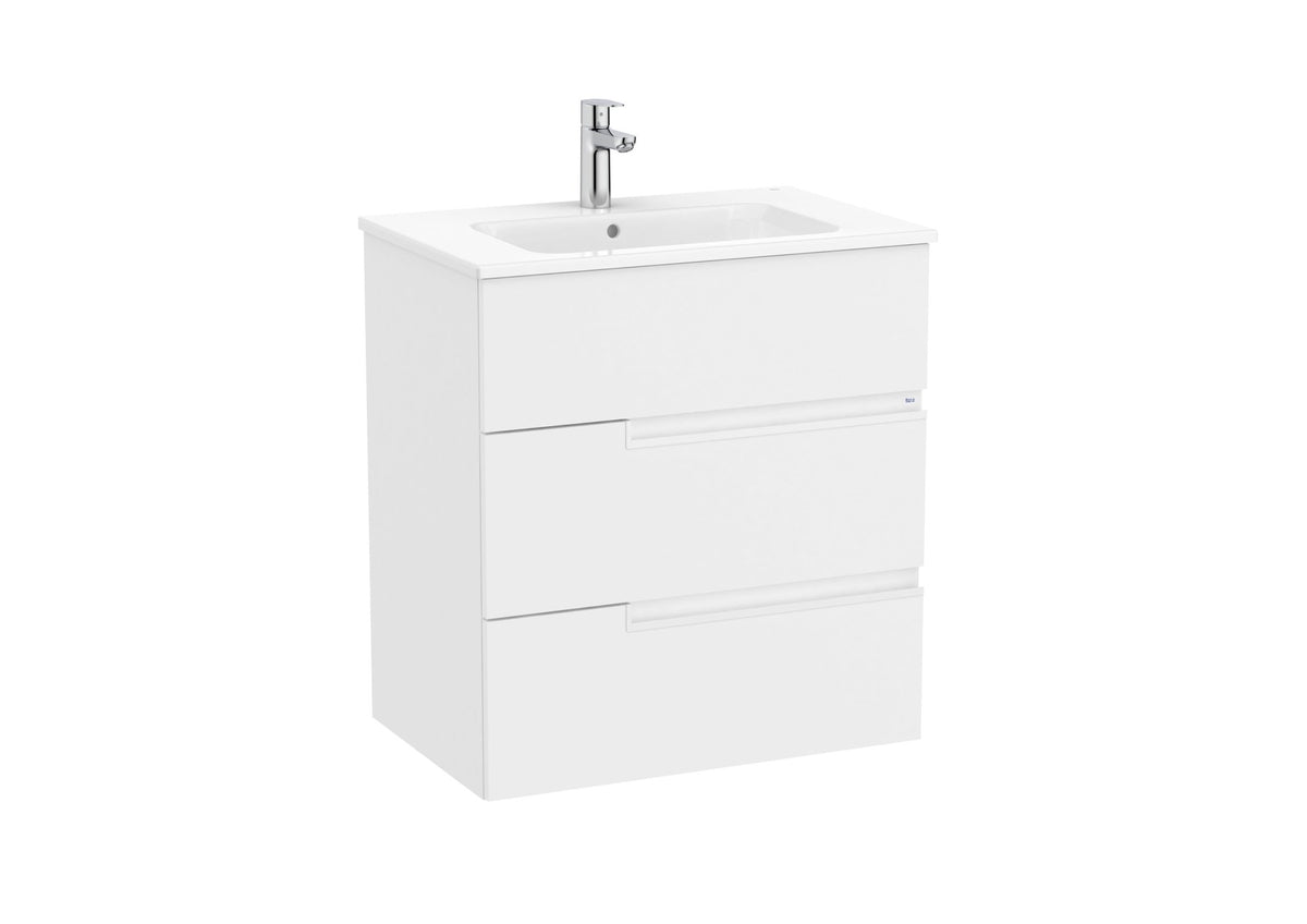 Roca - Victoria - N Mueble base Unik de tres cajones y lavabo - BricoandPool