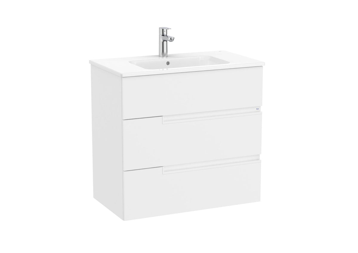 Roca - Victoria - N Mueble base Unik de tres cajones y lavabo - BricoandPool