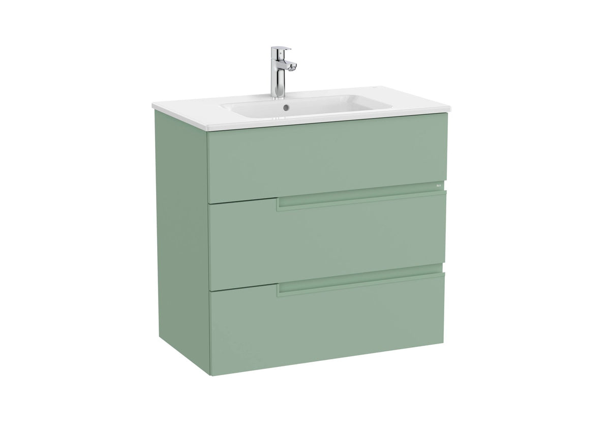 Roca - Victoria - N Mueble base Unik de tres cajones y lavabo - BricoandPool